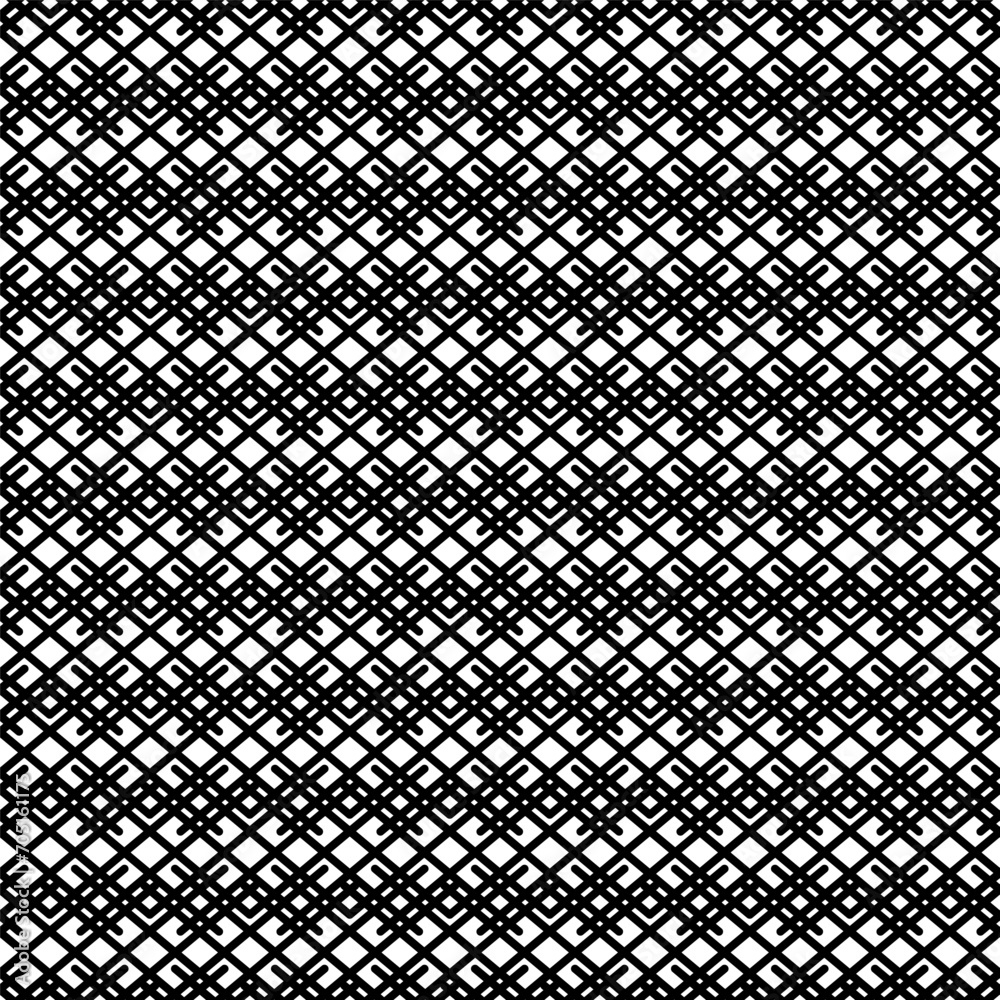 Fototapeta premium Cross lines pattern. vector background. Seamless pattern.