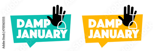 Damp january