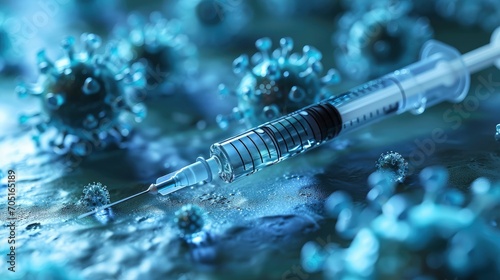 Advanced Medical Solutions: Vaccines, Pills, and Syringes Poised for Healthcare Challenges in the Modern Era.