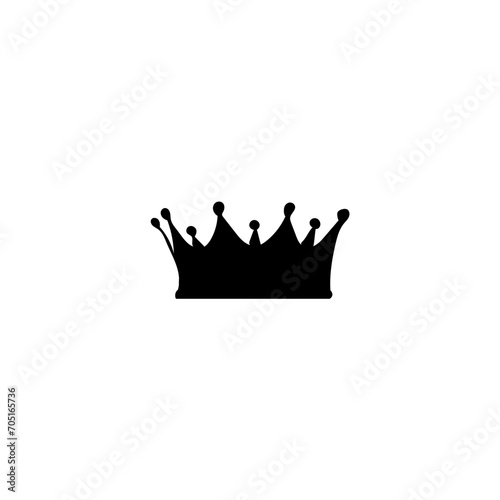 crown icon vector	
