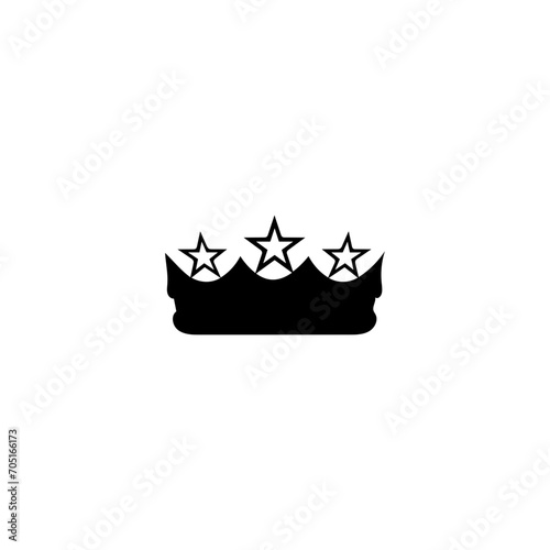 crown icon vector	
