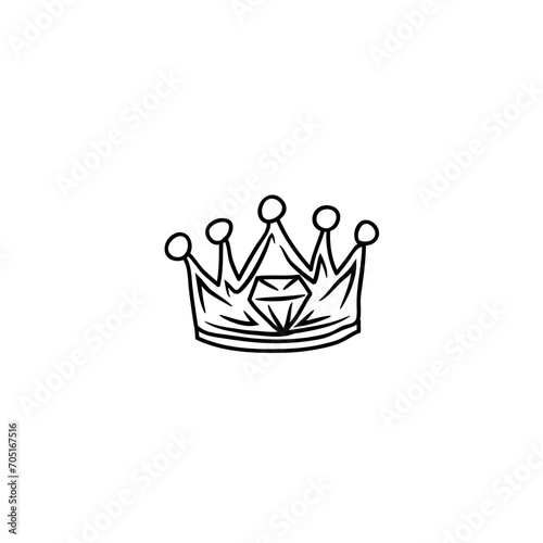 crown icon vector