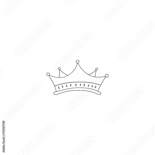 crown icon vector