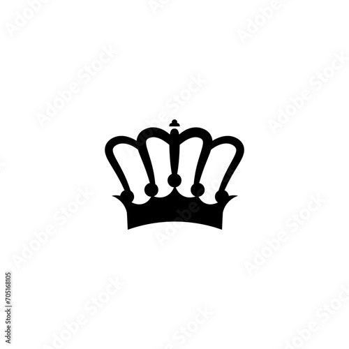 crown icon vector	
