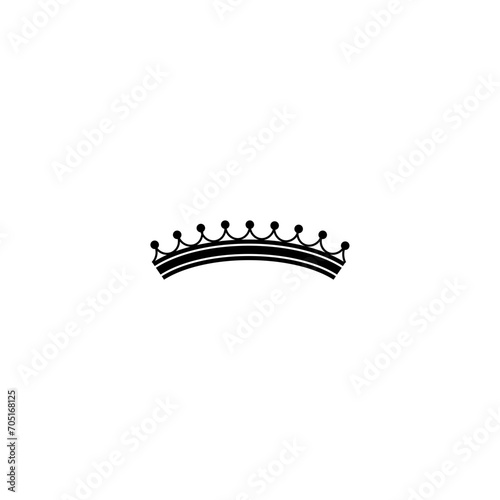 crown icon vector	
