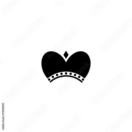 crown icon vector	

