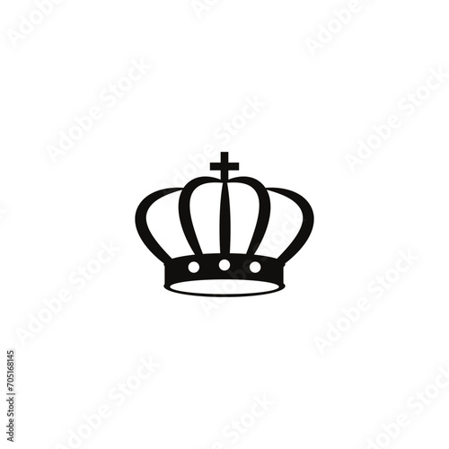 crown icon vector	
