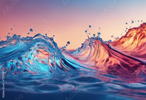 Abstract colorful vector background color flow liquid wave stock illustrationWave Water Abstract Blue Backgrounds Three