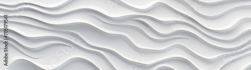 AI generated illustration of white wall featuring a unique wavy pattern with an eye-catching texture photo
