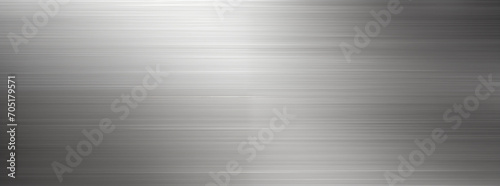 AI generated illustration of a close-up of a reflective metal plate with smooth, curved lines