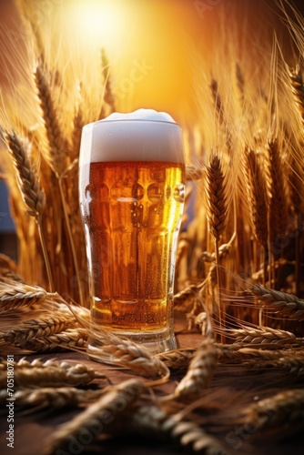 Beer day background