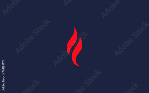 letter f with fire logo icon design vector design template inspiration photo