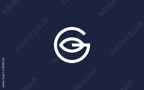 letter g with tree logo icon design vector design template inspiration