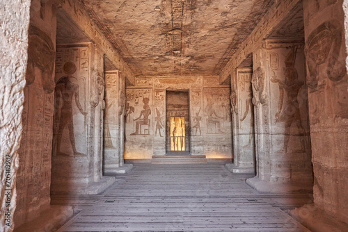 The great temple of ramesses ll  abu simbel  unesco world heritage site  Egypt.