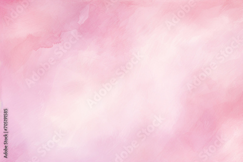 Abstract pink watercolor texture with wet brush strokes for wallpaper design