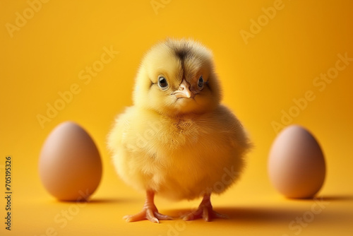 Foto Cute Easter chicken