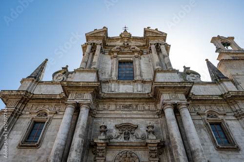 Quadro su tela Sulmona, L'Aquila, Abruzzo. Complex of the Santissima Annunziata.