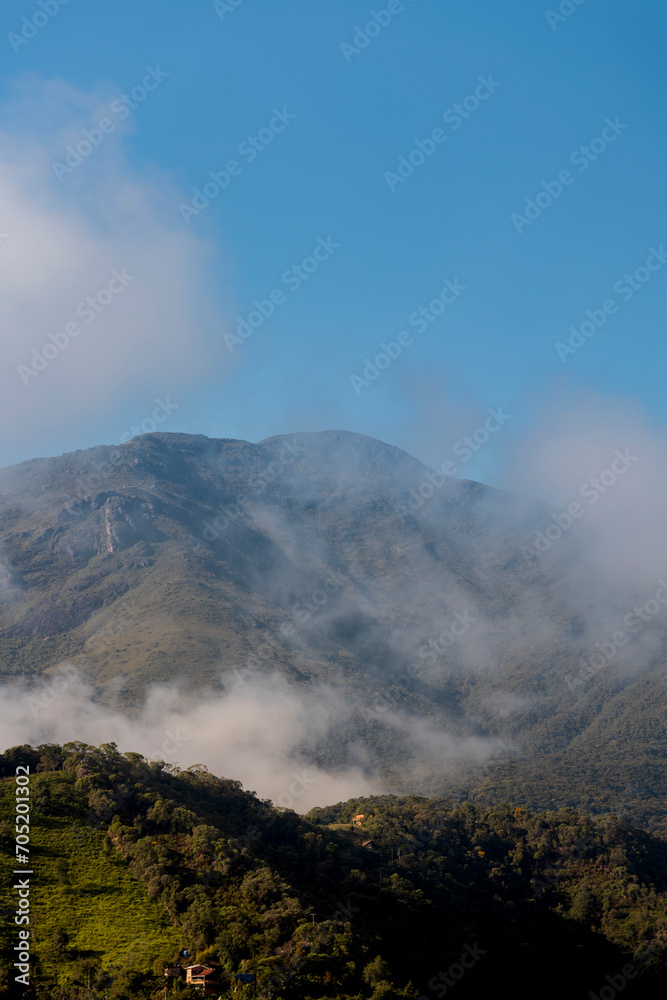Montanhas das Serra da Mantiqueira, Visconde de Mauá, Rio de Janeiro, Brasil