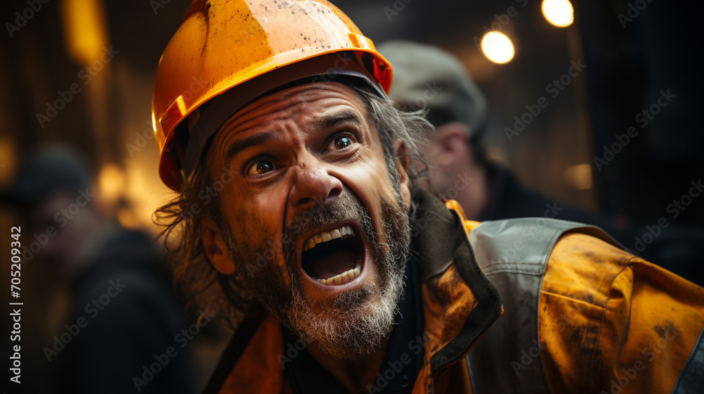 The Agony of Construction: A Portrait of The Screaming Builder The Agony of Construction: A Portrait of The Screaming Builder