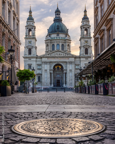 Saint Stephen's Basilica in Budapest, Hungary photo