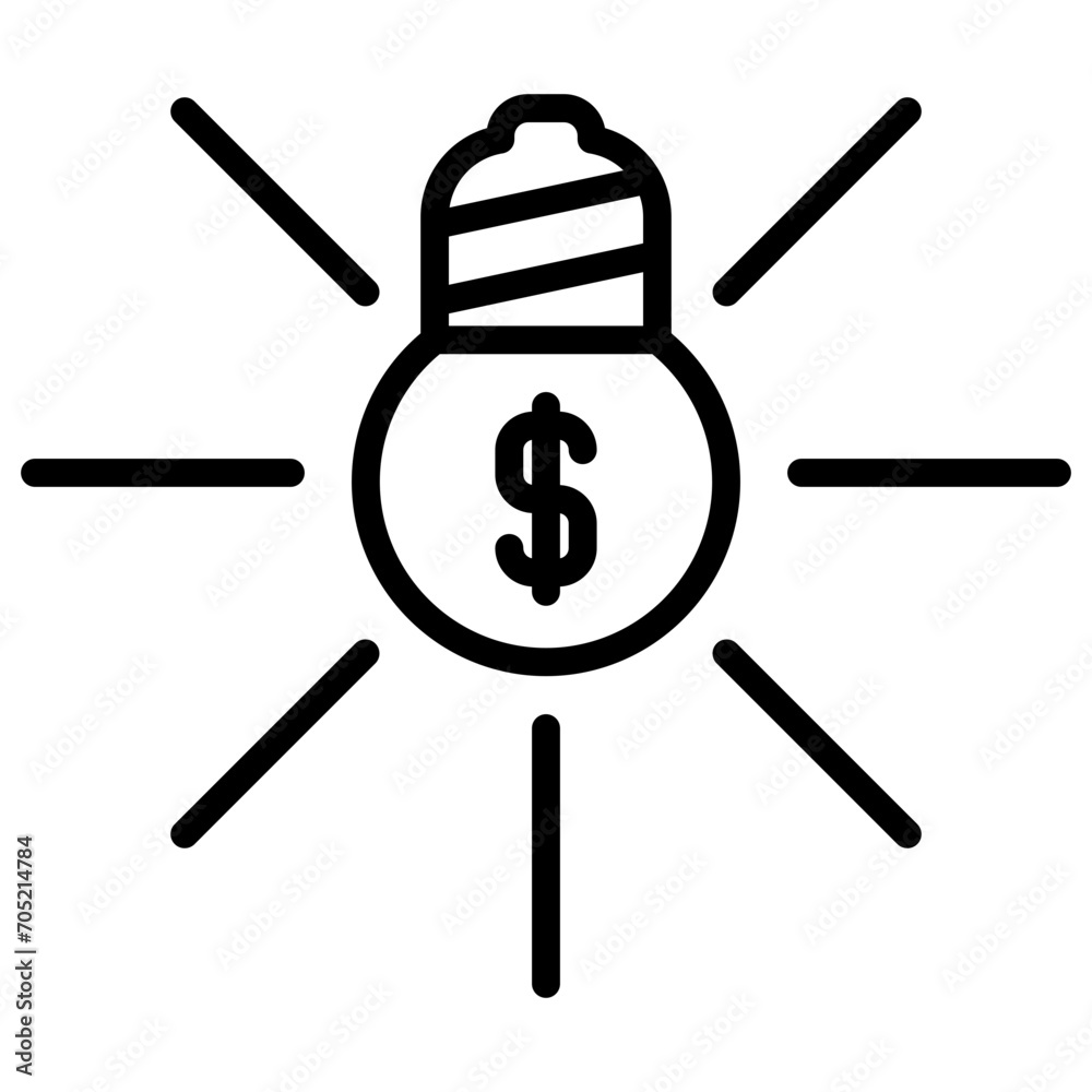 marketing line icon marketing line icon
