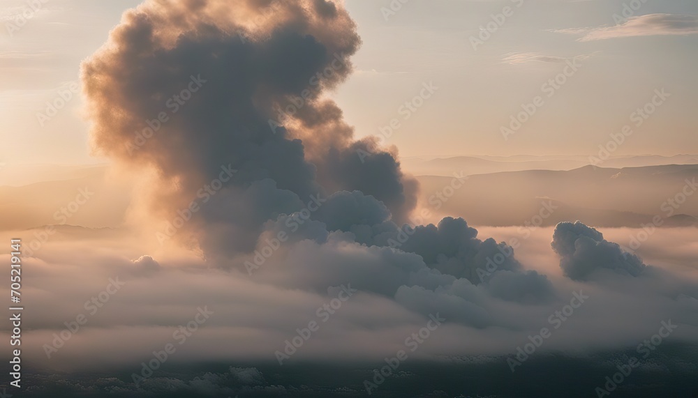 Realistic Drifting Smoke Clouds Fog Overlay stock videoSmoke Physical Structure Fog Backgrounds Dark