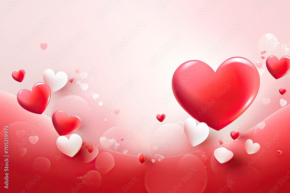 love message, valentine's day background