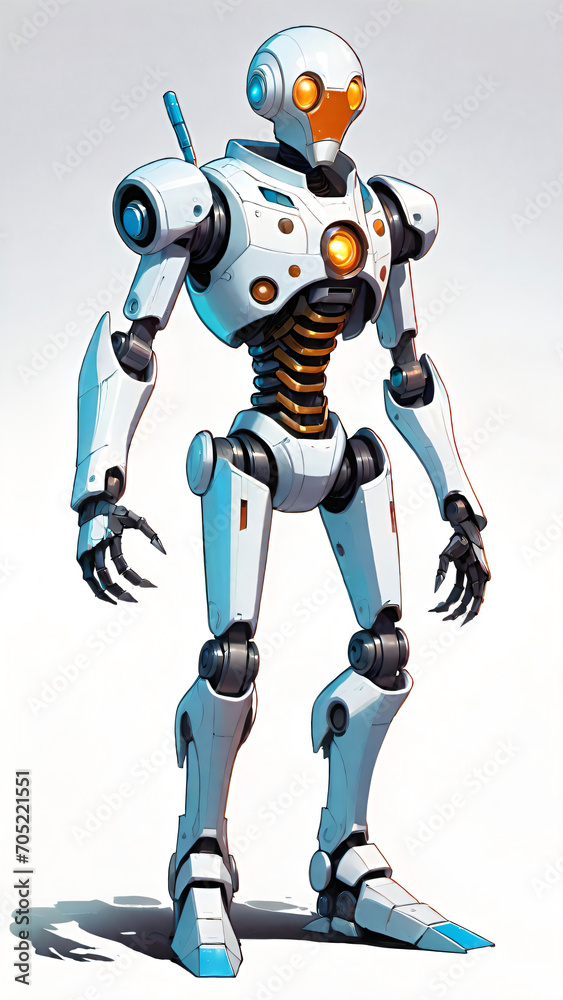 Robot cyborg soldier design Robot cyborg soldier design