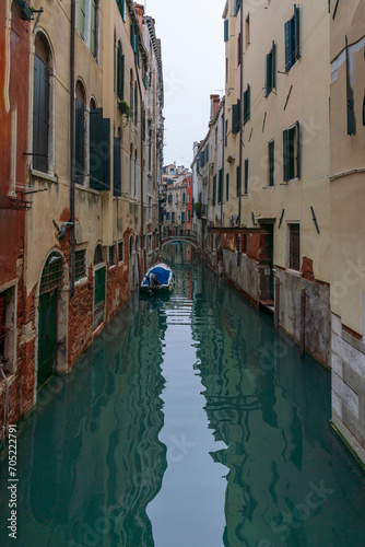 Venezian City shape and the water canals during winter time © Wolfgang Hauke