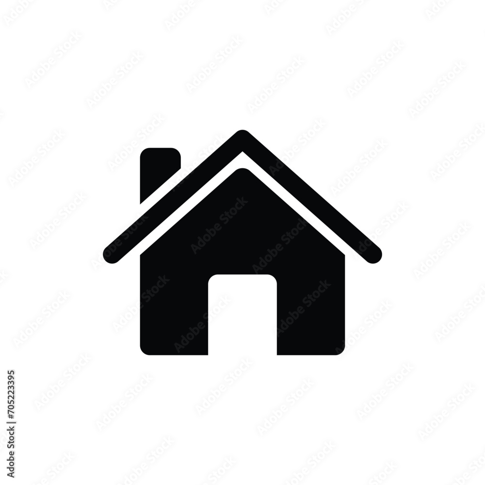 Home icon Vector Simple Design Home icon Vector Simple Design