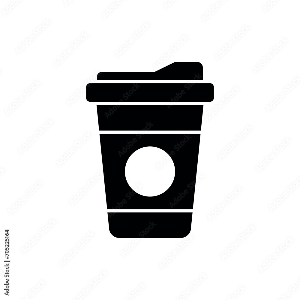 paper Coffee Cup Icon Vector Simple Design paper Coffee Cup Icon Vector Simple Design