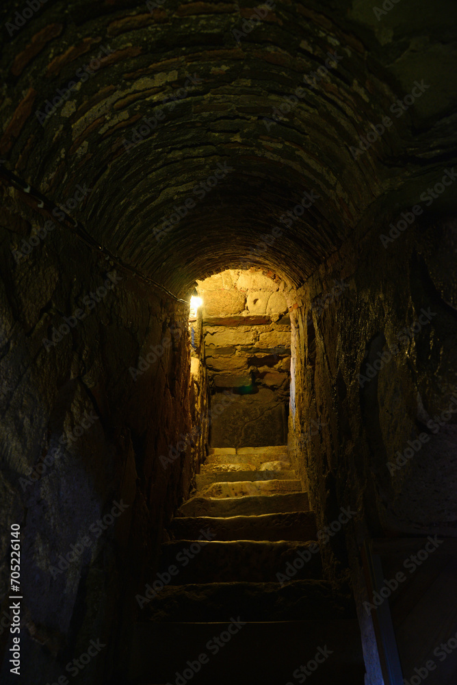 Fototapeta premium A view from Gallipoli Castle in Canakkale, Turkey