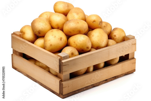 Country Style Potato Crate View © Luba