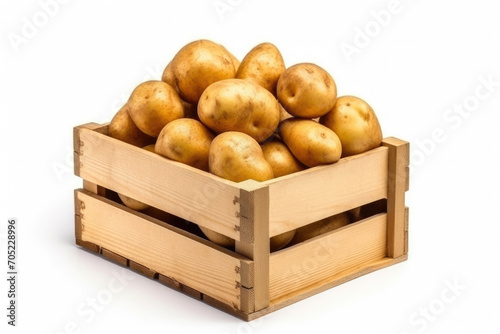 Vintage Potato Storage Crate © Luba