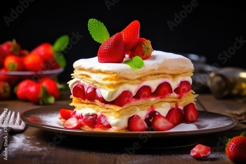 Dessert Wonderland  Magical Strawberry Shortcake Presentation