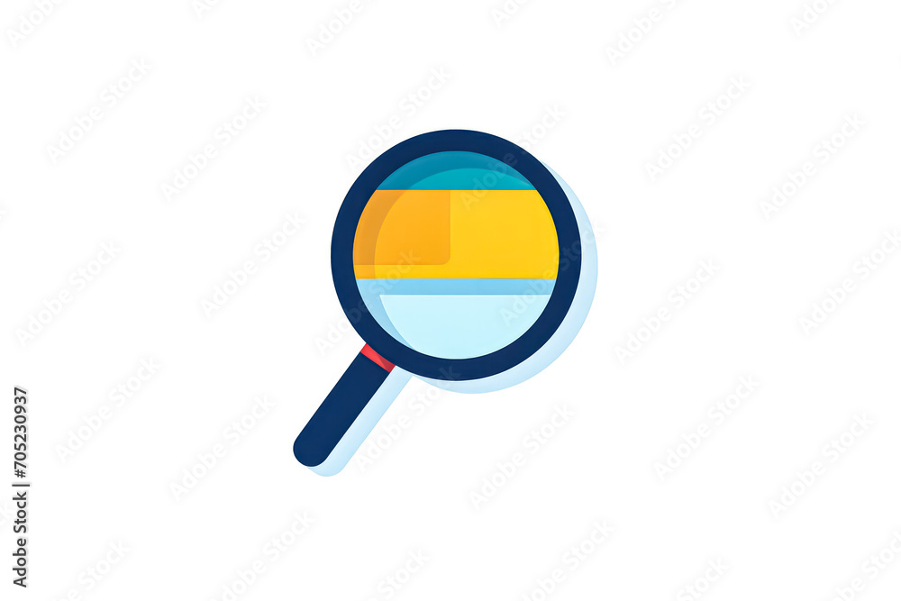 Solutions magnified with an illustration of a magnifying glass. A conceptual stock image representing the quest for solutions and effective problem solving Solutions magnified with an illustration of a magnifying glass. A conceptual stock image representing the quest for solutions and effective problem solving