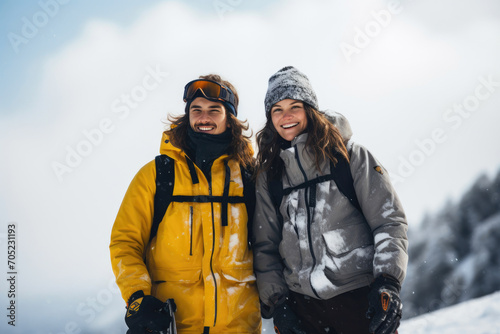 Snowboarding Romance: Brazilian Couple's Thrilling Ride