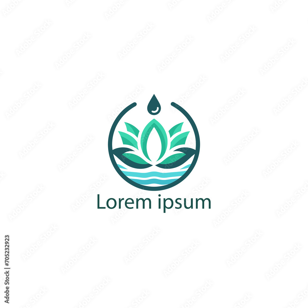 a yoga logo on a white background a yoga logo on a white background