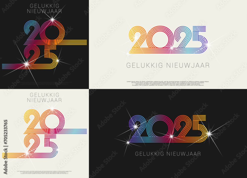 2025 - gelukkig nieuwjaar 2025