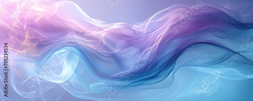 Ethereal Magic Unveiled: A Background of Light Blue and Purple in a Mystical Dance of Waves and Sparkles