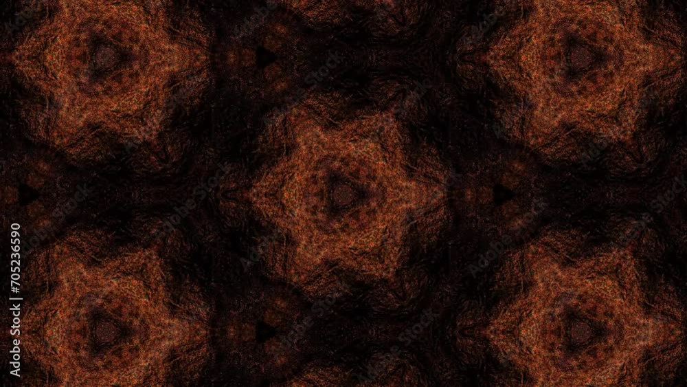 Luxurious flow of particles on a dark background. Quicksand. Whirlwinds stream of sand. Fluid ink particles. Disco Abstract Motion Background. Kaleidoscope effect. 3d render