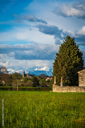 San Vito di Fagagna and the morainic hills of Friuli. Tavella Church photo