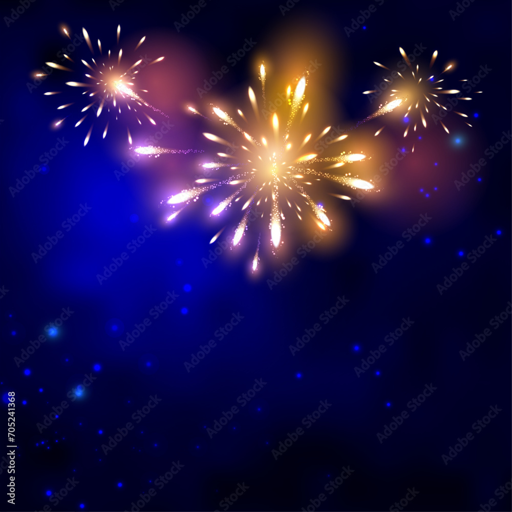 Abstract firework background Abstract firework background