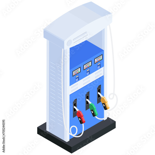 Isometric Fuel Container