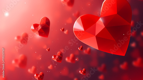 Valentine's Day, hearts, Valentine's Day background, wedding background, blank copy space