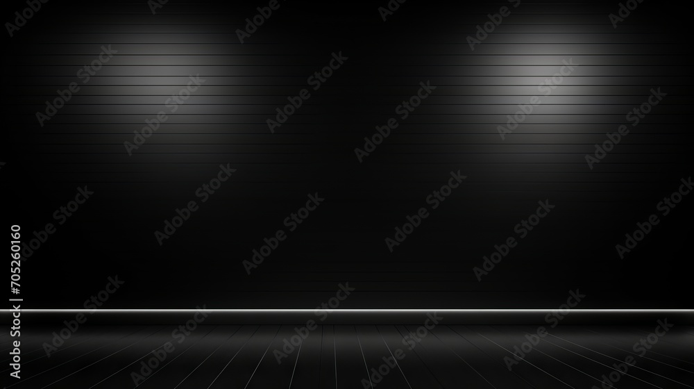Minimalistic Black LED Advertising Board Texture Background for Technology and Business Concept AI Generated