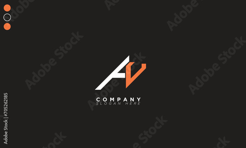 Free Download AV Alphabet letters Initials Monogram logo VA, A and V - GFXLoad