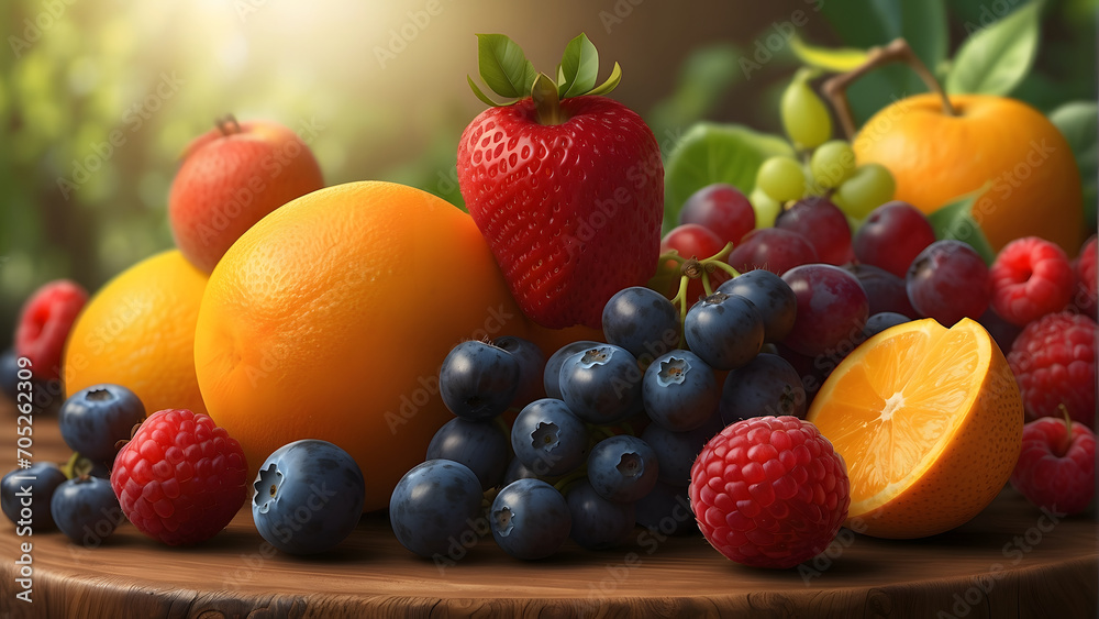 fruits and berries