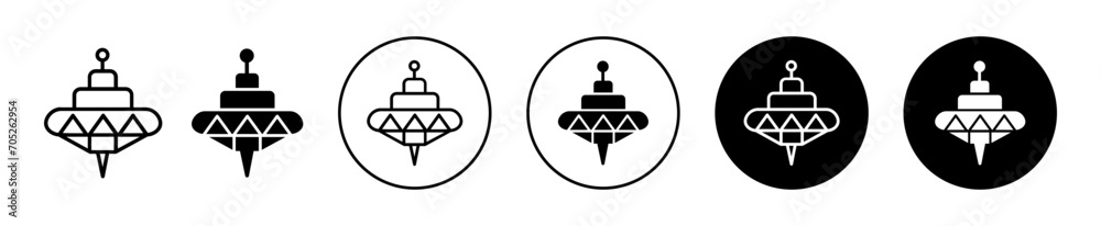 baby spinning toy flat line icon set. baby spinning toy Thin line illustration vector baby spinning toy flat line icon set. baby spinning toy Thin line illustration vector