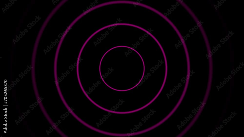 Pink light wave radio diffusion. Abstract background. Digital radio waves white circle diffusion animation. Animation Loopable Pink light wave radio diffusion. Abstract background. Digital radio waves white circle diffusion animation. Animation Loopable